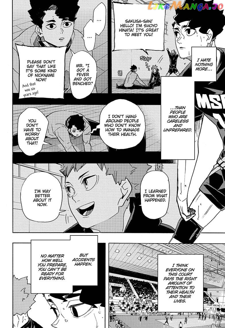 Haikyuu!!, Chapter 394 image 06